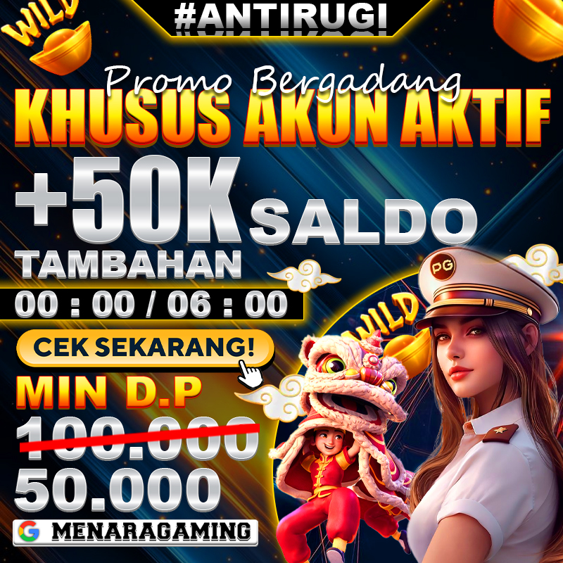 MENARAGAMING | LINK GAME ONLINE DAPAT TAMBAHAN 50K SALDO